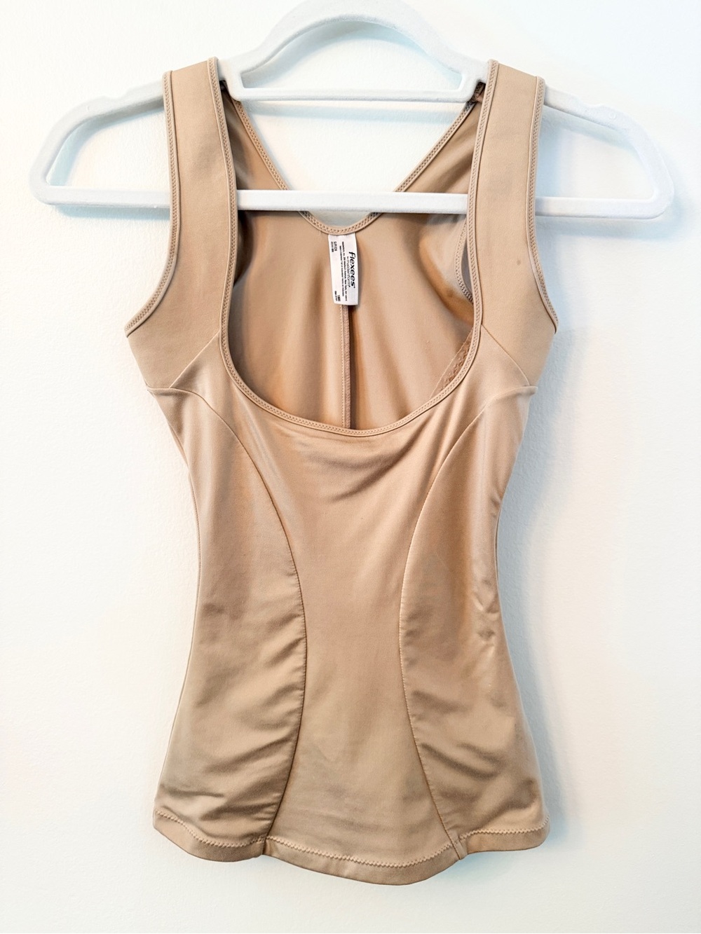 Flexees by Maidenform Nude Shapewear Tank Top Small